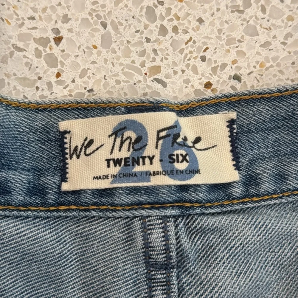 Free People denim shorts